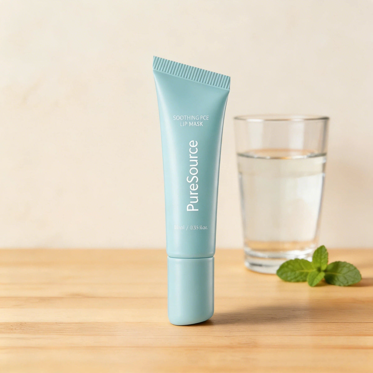 Soothing Prep Lip Mask, 10ml/0.33 fl.oz, Cooling Peel-Off Lip Mask, Gentle Daily Exfoliator for Lips, Hygienic & Easy Application, Daily Lip Care, K-Beauty