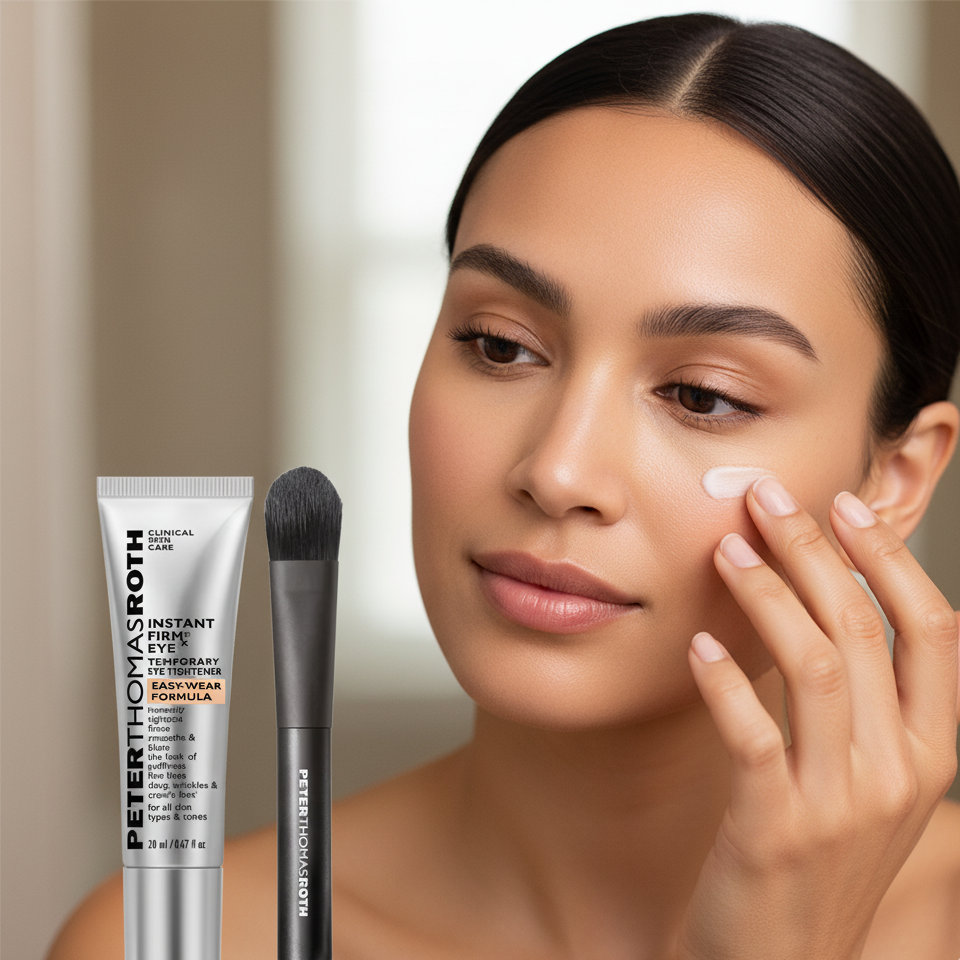 Instant FIRMx Eye Tightening Cream – Temporary Eye Lift, Easy-Wear Formula