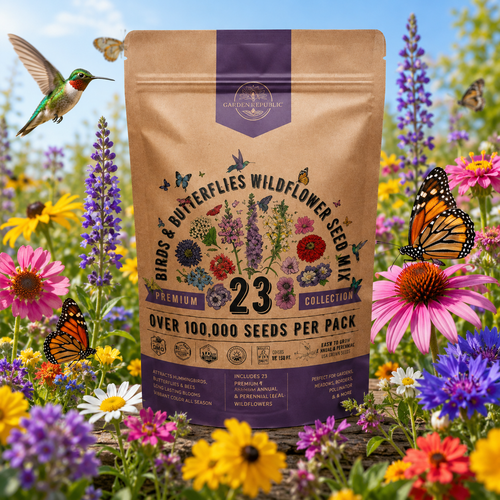 23 Wildflower Seeds Annual & Perennial Mix