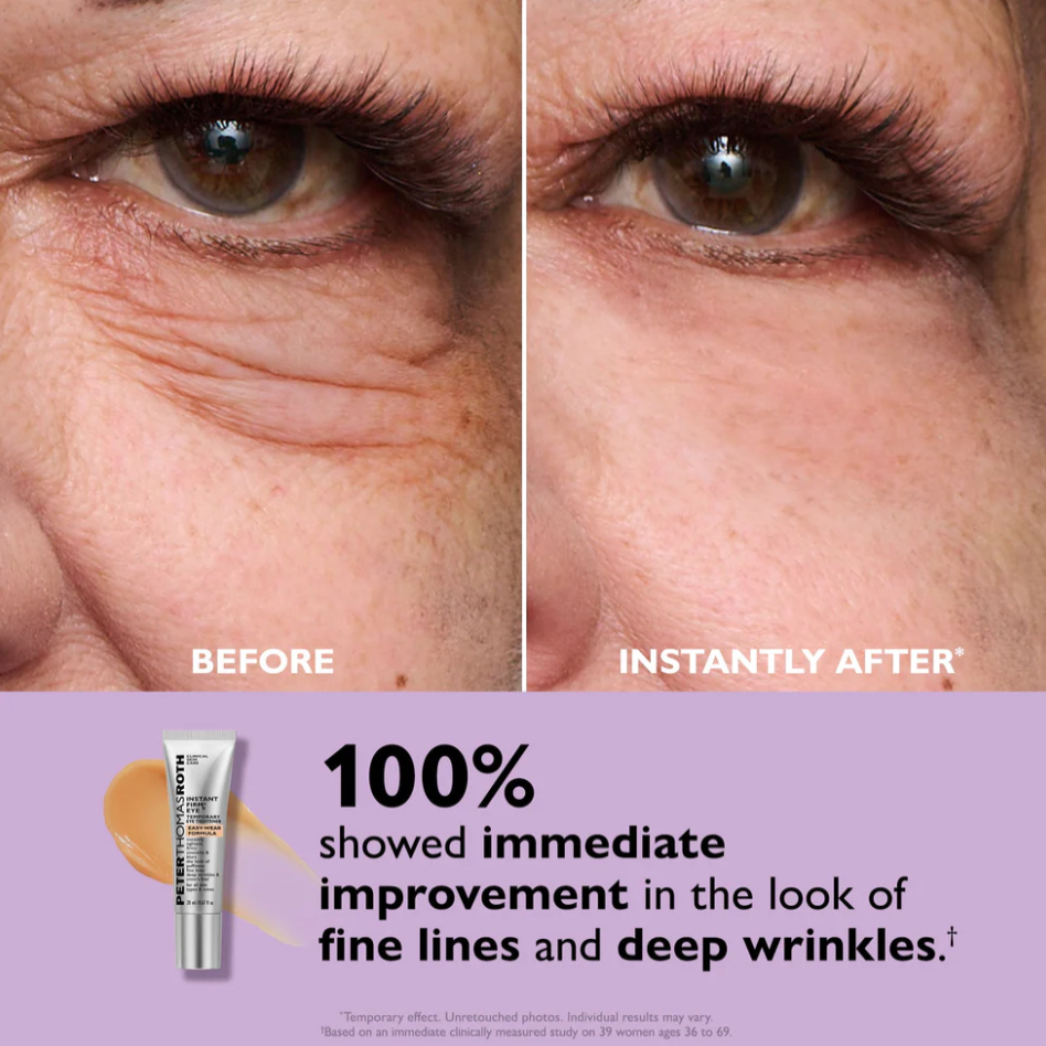 Instant FIRMx Eye Tightening Cream – Temporary Eye Lift, Easy-Wear Formula