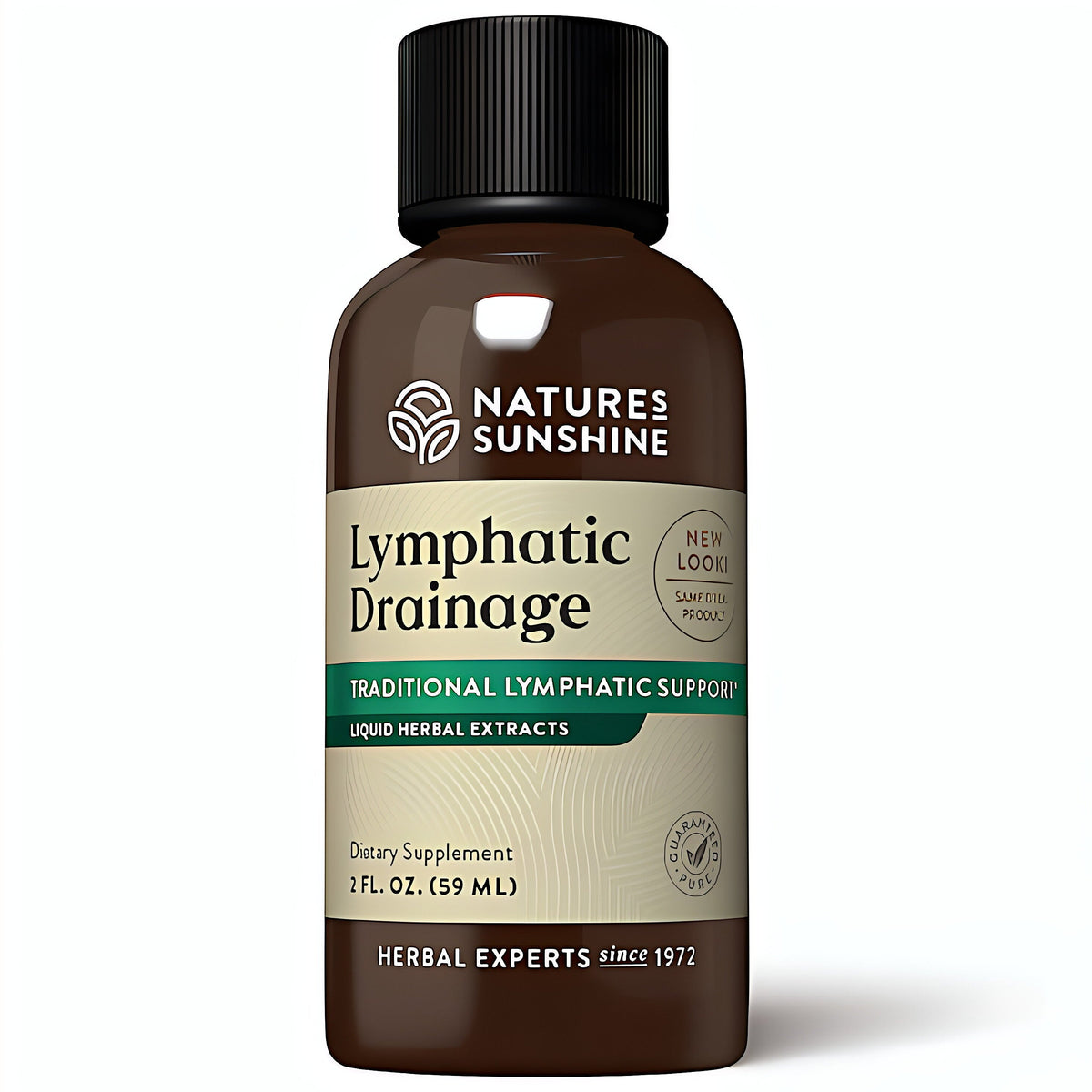 Nature's Sunshine Lymphatic Drainage Supplement, Promotes The Efficient Drainage of The Lymphatic System to Promote Overall Health 2 Fl. Oz