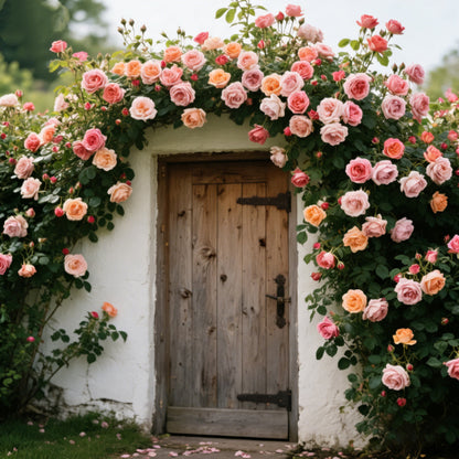 200 Pcs Rare Rose Flower Seeds, Suitable for Small Gardens, Patios, Balconies & Indoor Cultivation, Top Choice for Horticulture