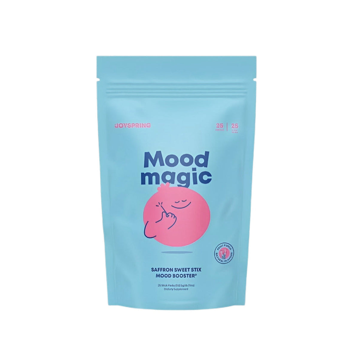 Mood Magic for Kids – Natural Mood Support Pixie Sticks Candy with Saffron Extract, Magnesium Citrate & Vitamin D3