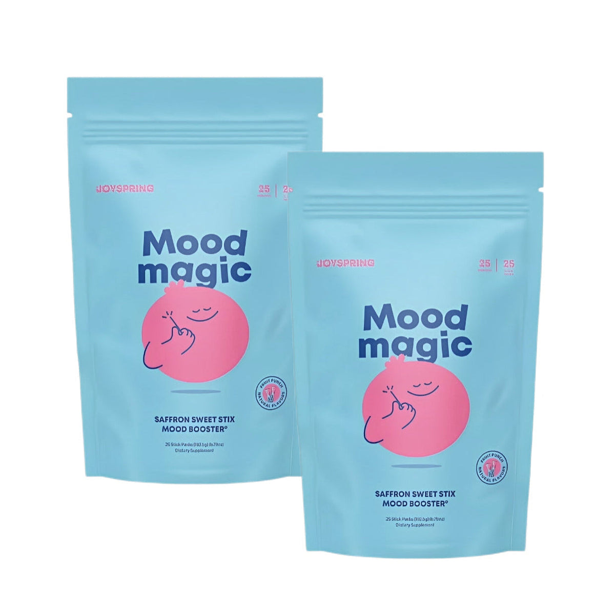 Mood Magic for Kids – Natural Mood Support Pixie Sticks Candy with Saffron Extract, Magnesium Citrate & Vitamin D3