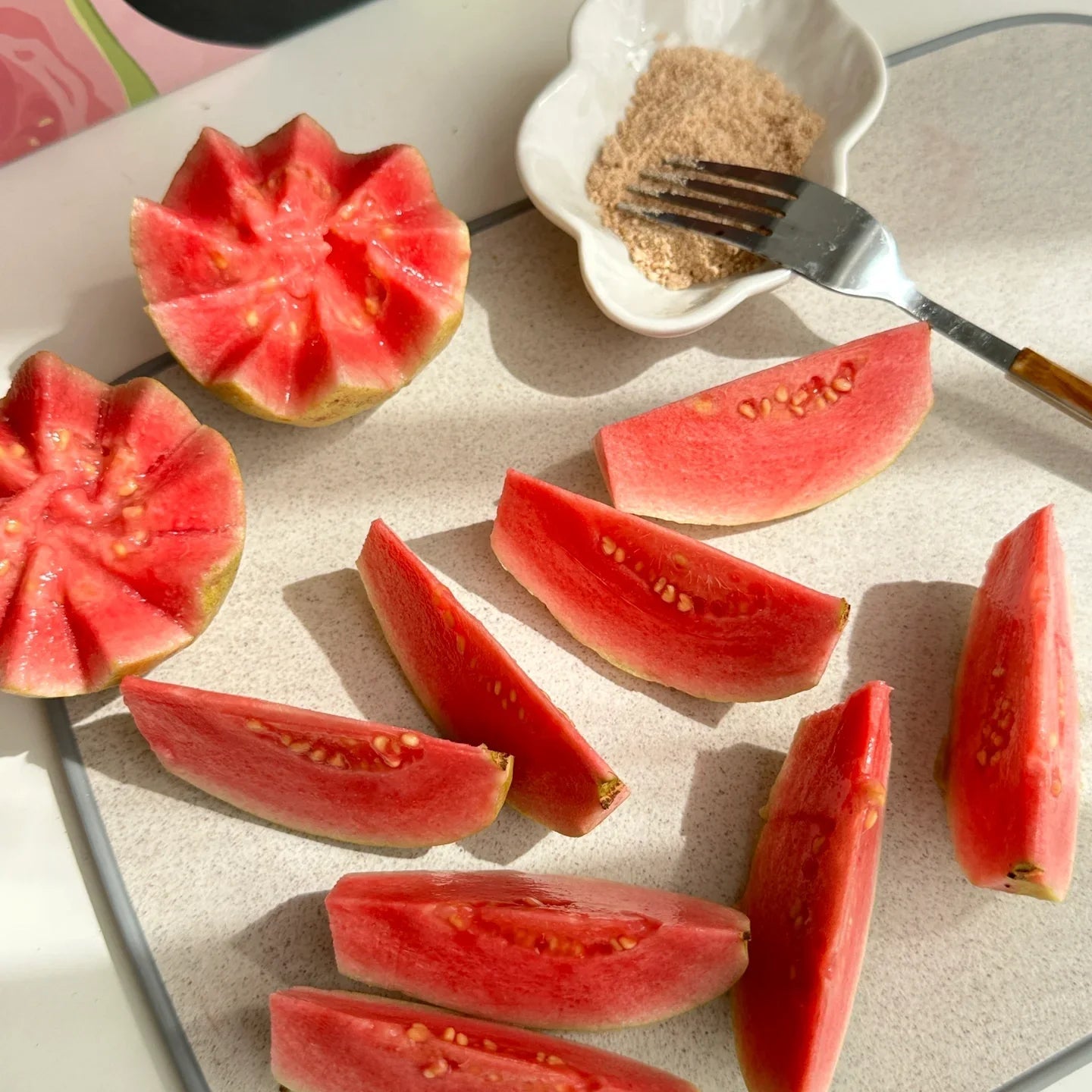 Tropical Strawberry Guava Organic Pink Guava Seeds
