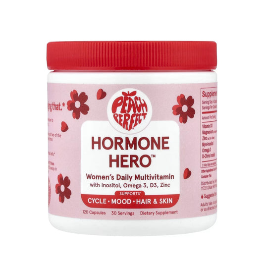 Peach Perfect, Hormone Hero™, Women's Daily Multivitamin, 120 Capsules