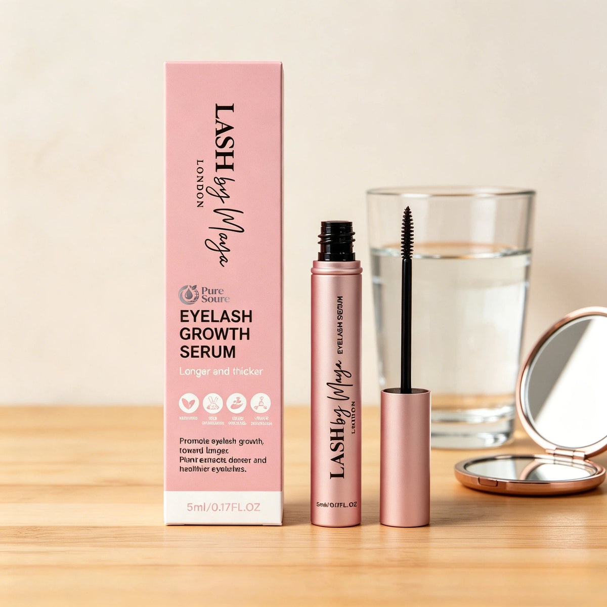 Eyelash Growth Serum,Lash Enhancing,Cruelty Free, Made in the USA-5ml