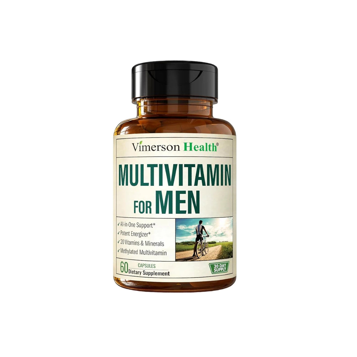 Multivitamin for Men& Multiminerals Capsules with Vitamin B12, A, D, C, Zinc, Magnesiu