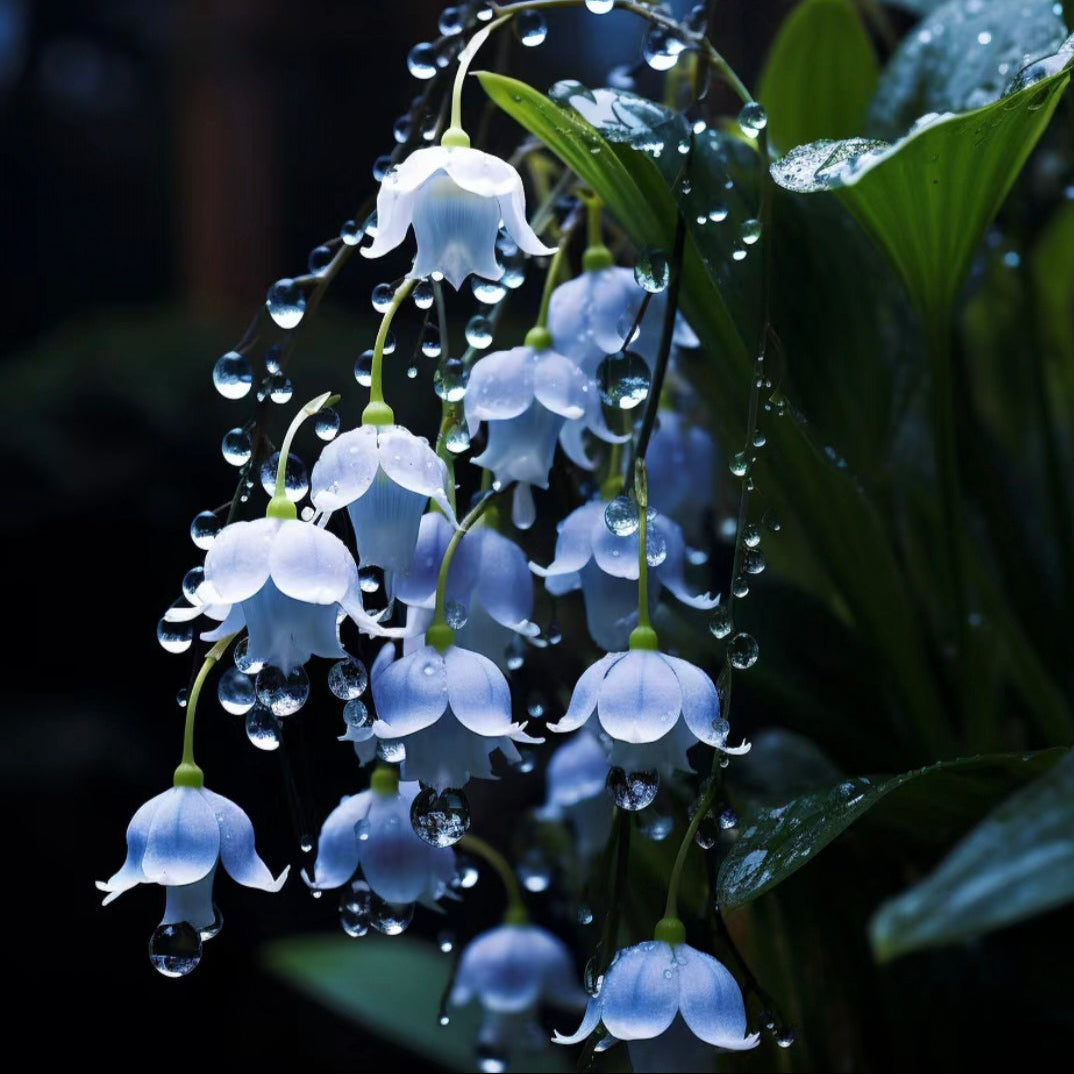 Blue Lily Of The Valley-Symbol Of Gratitude And Everlasting Love