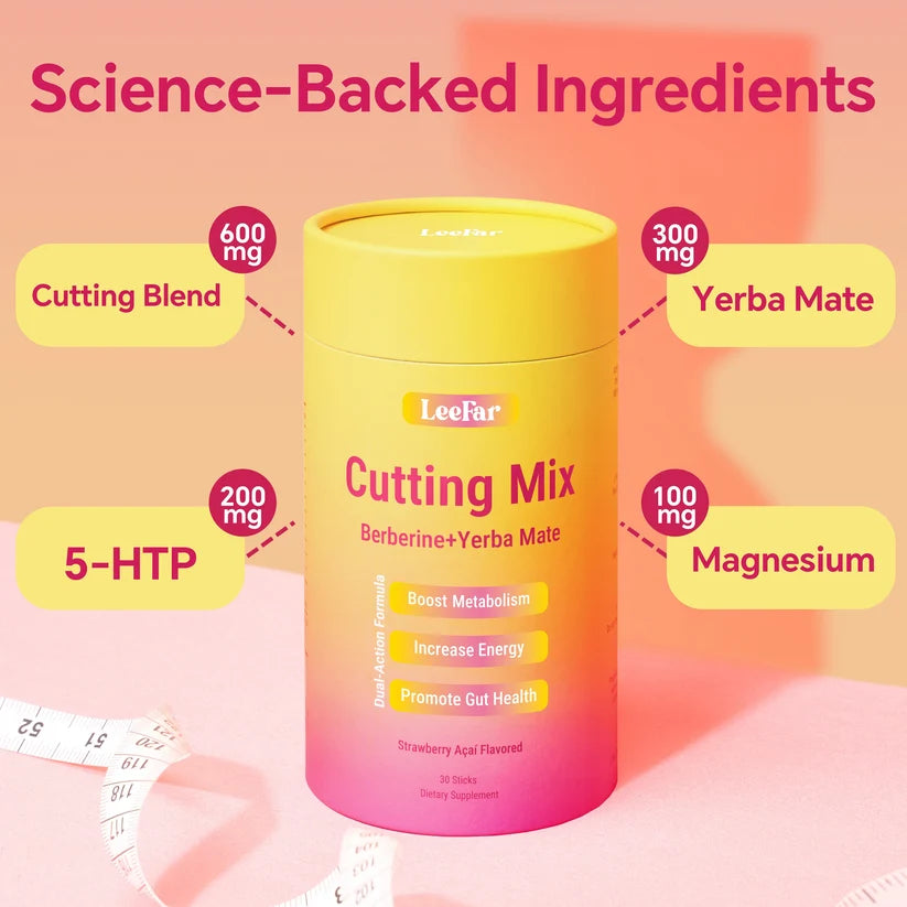 Cutting Mix| Strawberry Açaí flavor+Cutting Drops