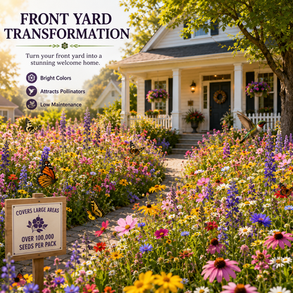23 Wildflower Seeds Annual & Perennial Mix