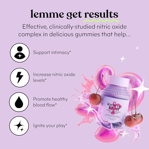Lemme Purr & Play Bundle - Daily Intimacy Gummies and Vaginal Probiotic Gummies for Women (60ct Each)