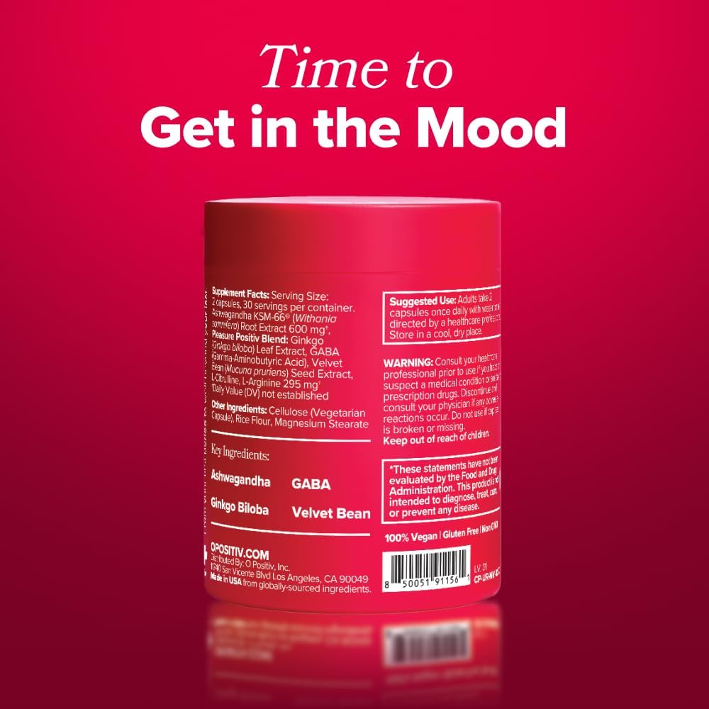 URO Vaginal Moisture& Mood Capsules ， Support Vaginal Moisture, Mood & Relaxation  -30 Servings
