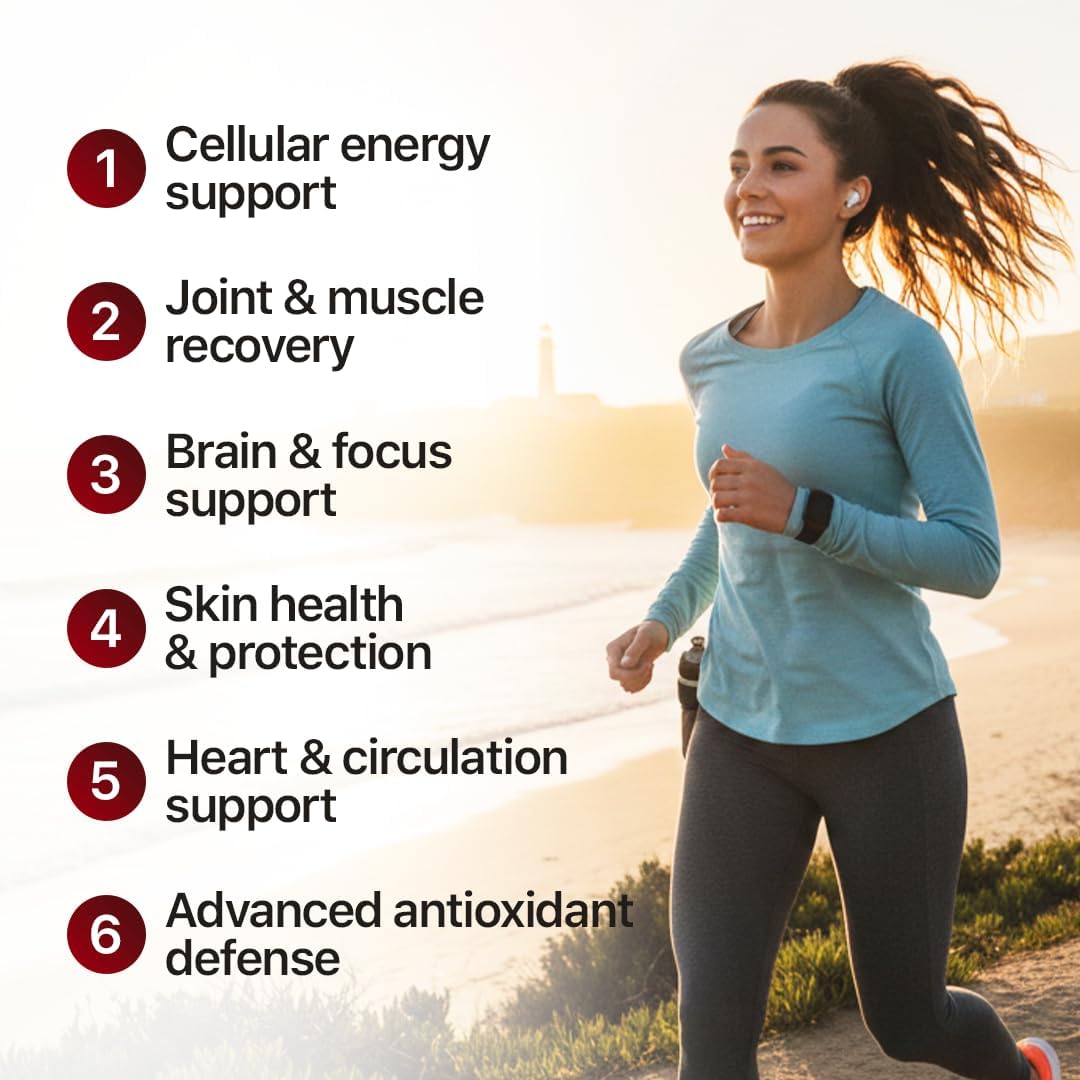 ROVINA Astaxanthin 12mg Softgels, Antioxidant Supplement Support, 60 Count