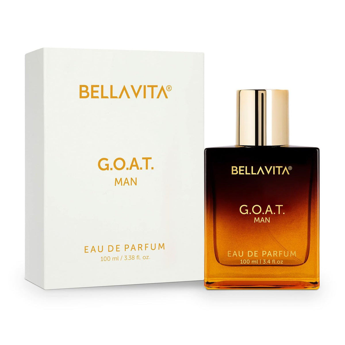 GOAT Man Eau De Parfum Perfume with Bergamot, Patchouli & Vetiver|Premium, Long Lasting Spicy & Woody Fragrance for Men, 100 ML