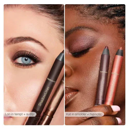 2-in-1 Eyeliner & Eyeshadow Stick with Smudge Brush | Long-Lasting & Smudge-Proof
