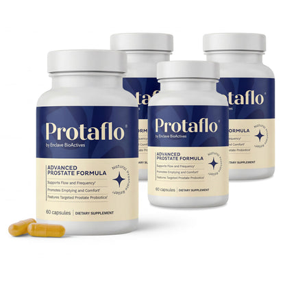 Prostate Support for Men, Urinary Flow & Bladder Care, 60 Capsules | With probiotics, turmeric, lycopene, pumpkin seed, vitamin D3 & K2, zinc & selenium.
