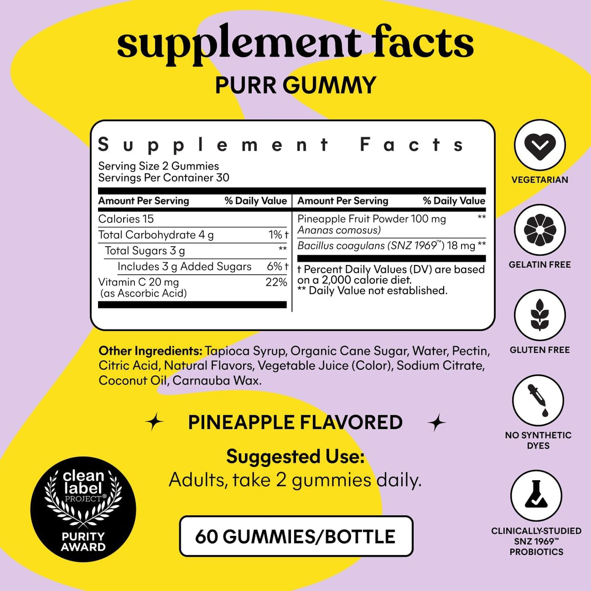 Lemme Purr & Play Bundle - Daily Intimacy Gummies and Vaginal Probiotic Gummies for Women (60ct Each)