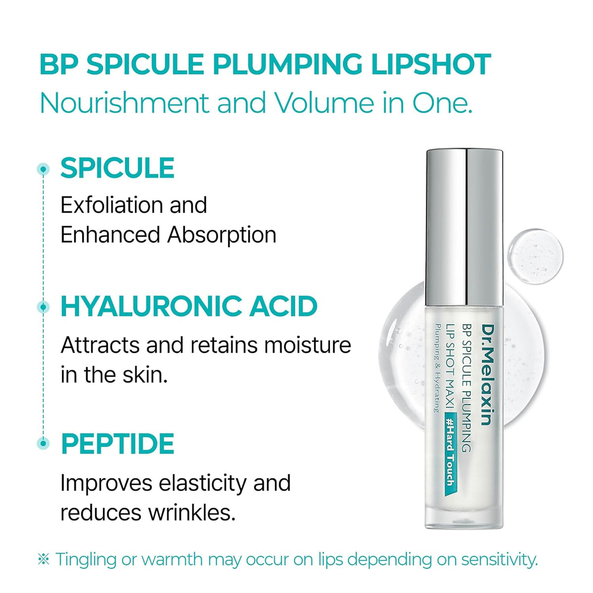 BP Spicule Plumping LIP Shot - Maxi Volumize Smooth Lip Care