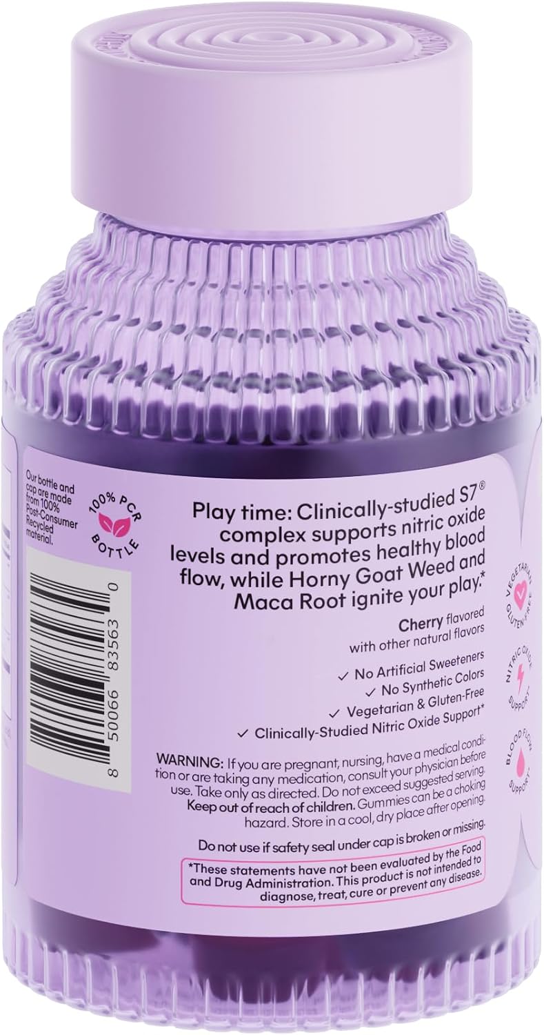 Lemme Purr & Play Bundle - Daily Intimacy Gummies and Vaginal Probiotic Gummies for Women (60ct Each)