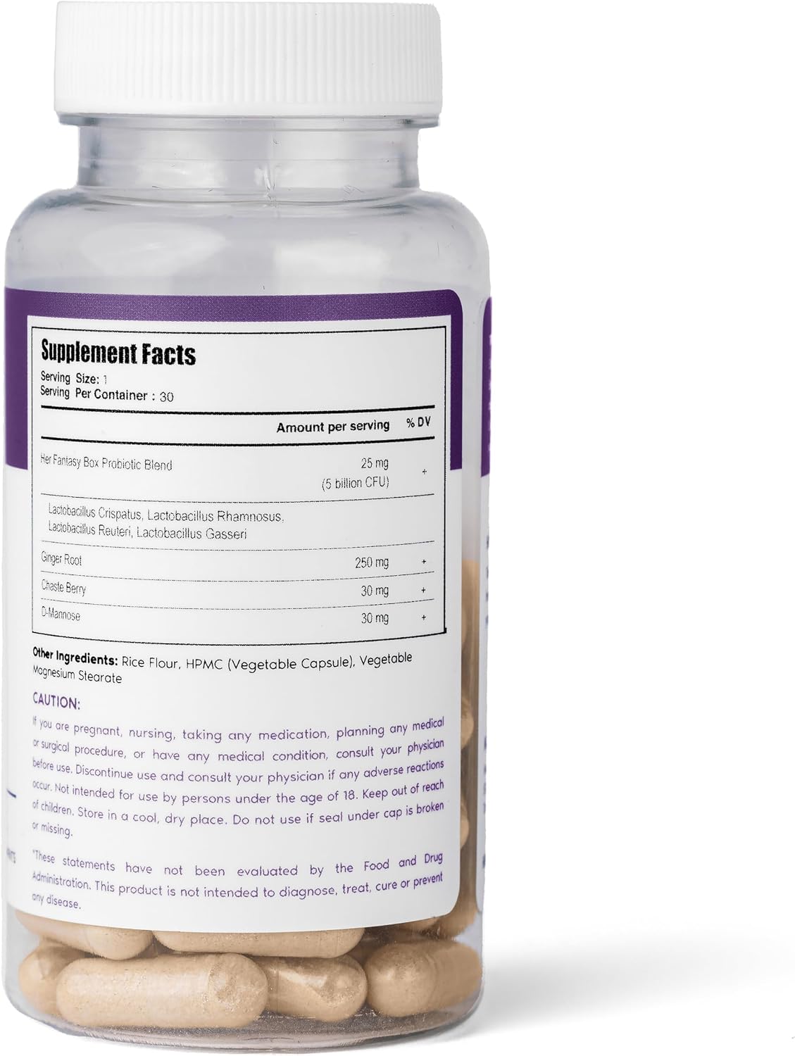 Her Fantasy Box Probiotics For Odor Control, Hormone Balance & V Health-CWTI