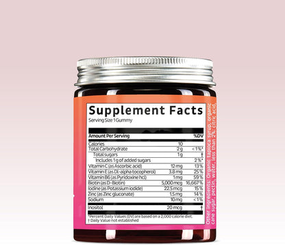 Bears with Benefits Biotin 5,000 mcg Hair Growth Gummies (30 GUMMIES)