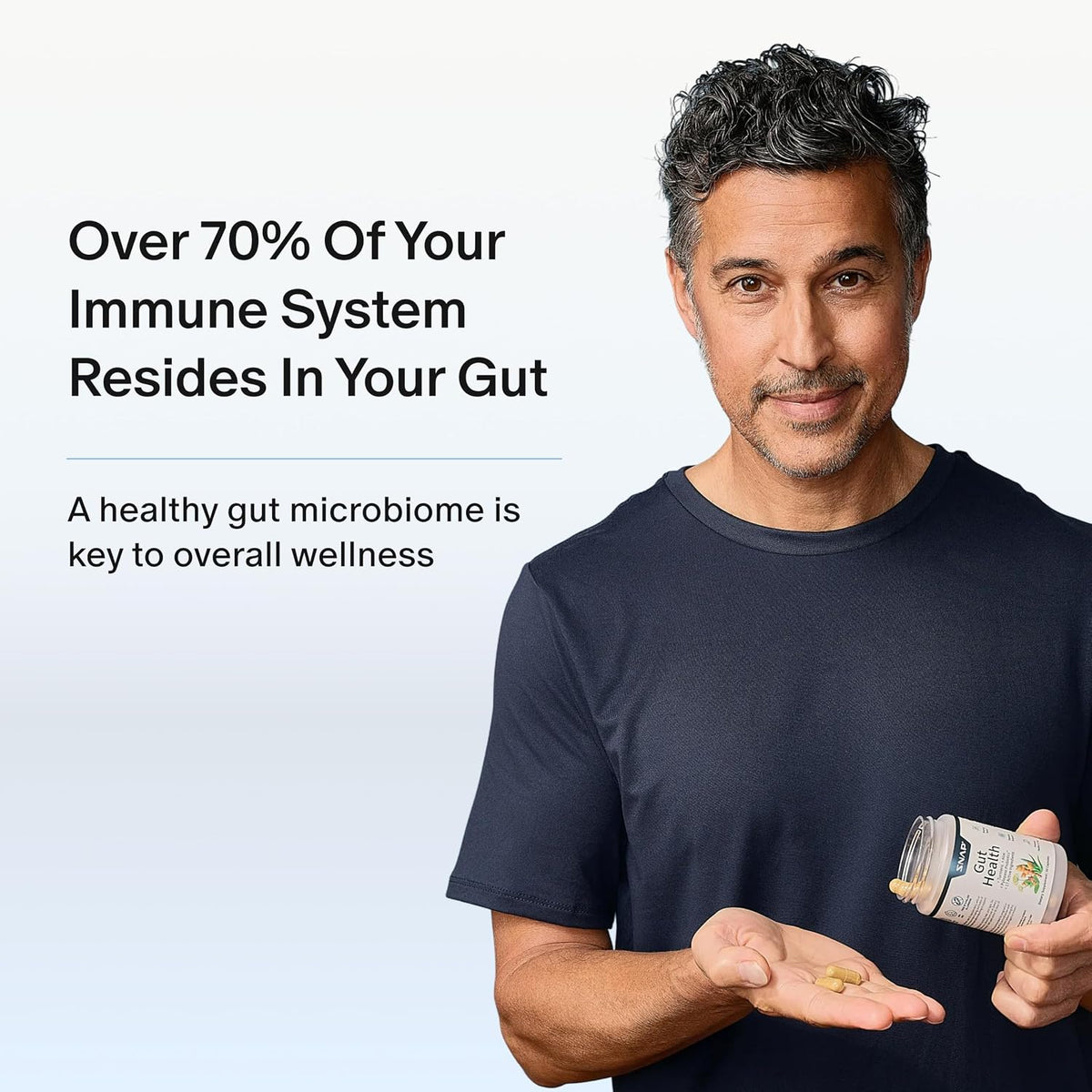 Supplements Gut Health Lipase Supplement, Probiotic, 60 Vegan Capsules | Digestive Enzymes & Gut Health Support