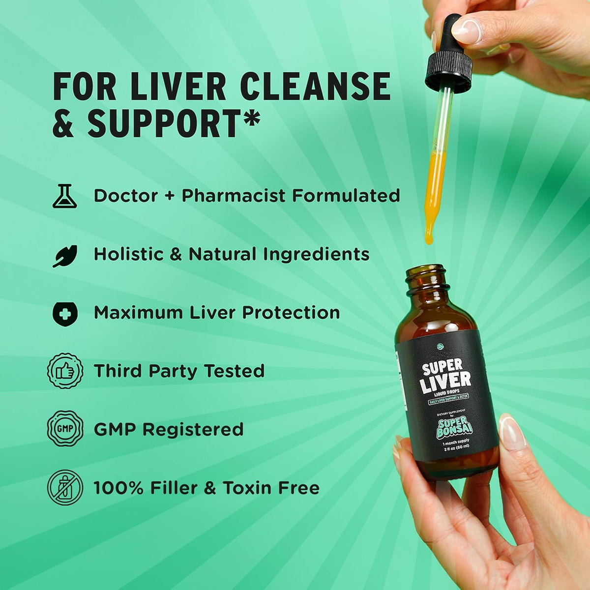 Super Liver Support with Milk Thistle All-Natural Liver Cleanse, Detox & Repair  Month Supply