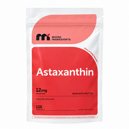 Micro Ingredients, Astaxanthin , 12 mg, 120 Softgels