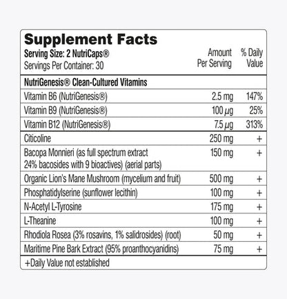 Mind Lab Pro Universal Nootropic Supplement - 60 Capsules