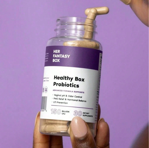 Her Fantasy Box Probiotics For Odor Control, Hormone Balance & V Health-CWTI