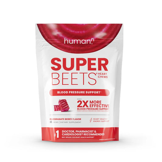 HumanN, SuperBeets Heart Chews Pomegranate Berry 60 Chews