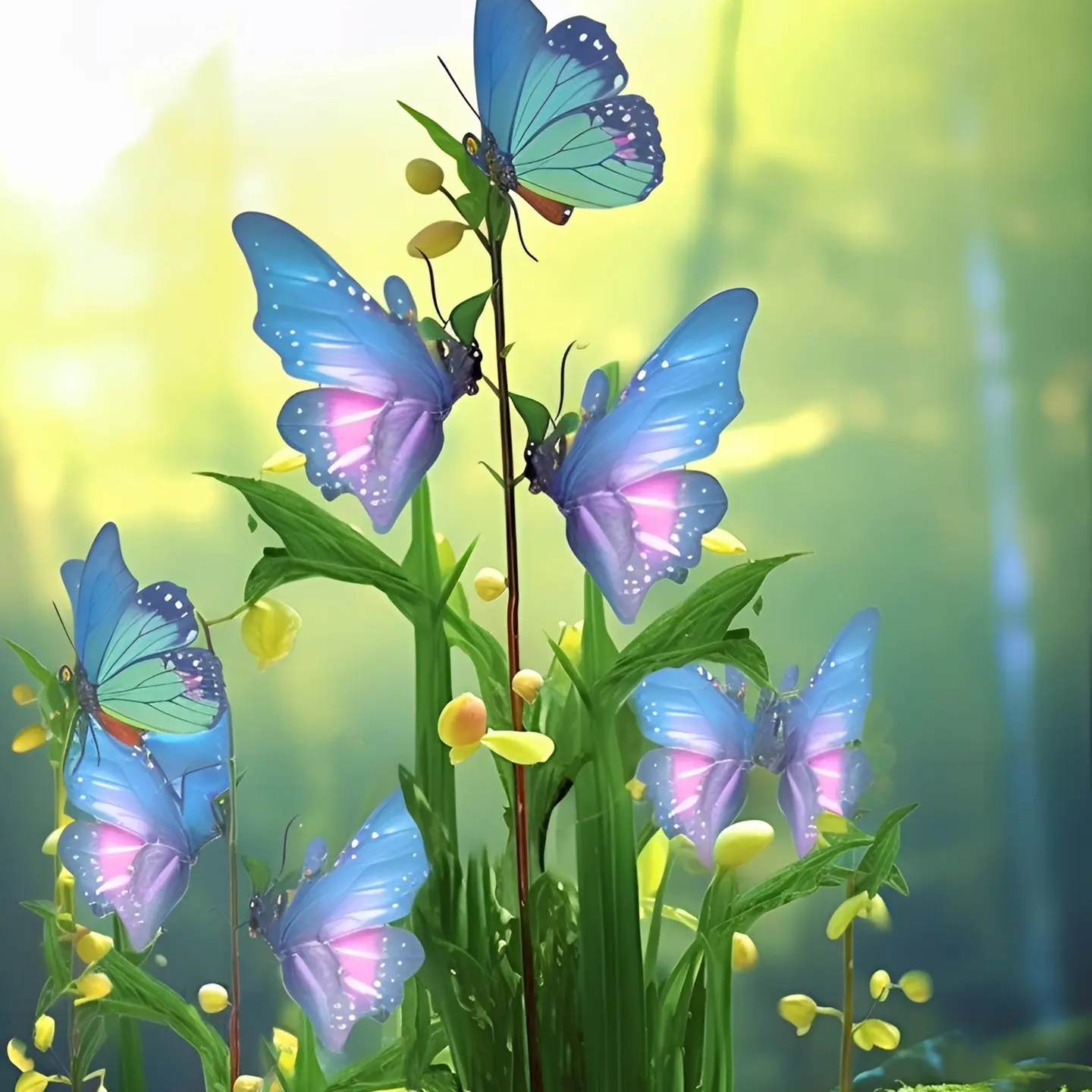 Color Butterfly Flower Seeds
