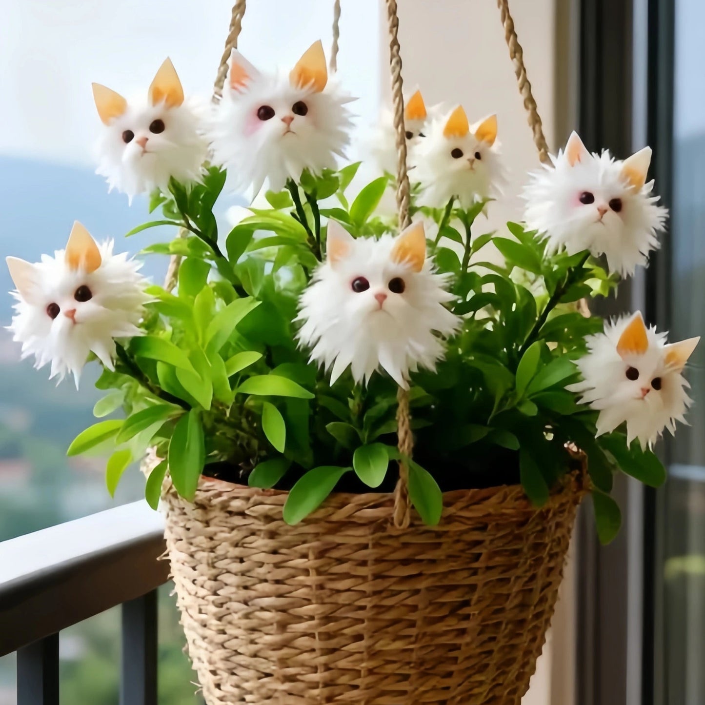 Cat's Eye Dazzle Colorful flowers