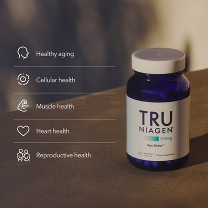 Tru Niagen 300mg - 30 Vegetarian Capsules (30 Servings)